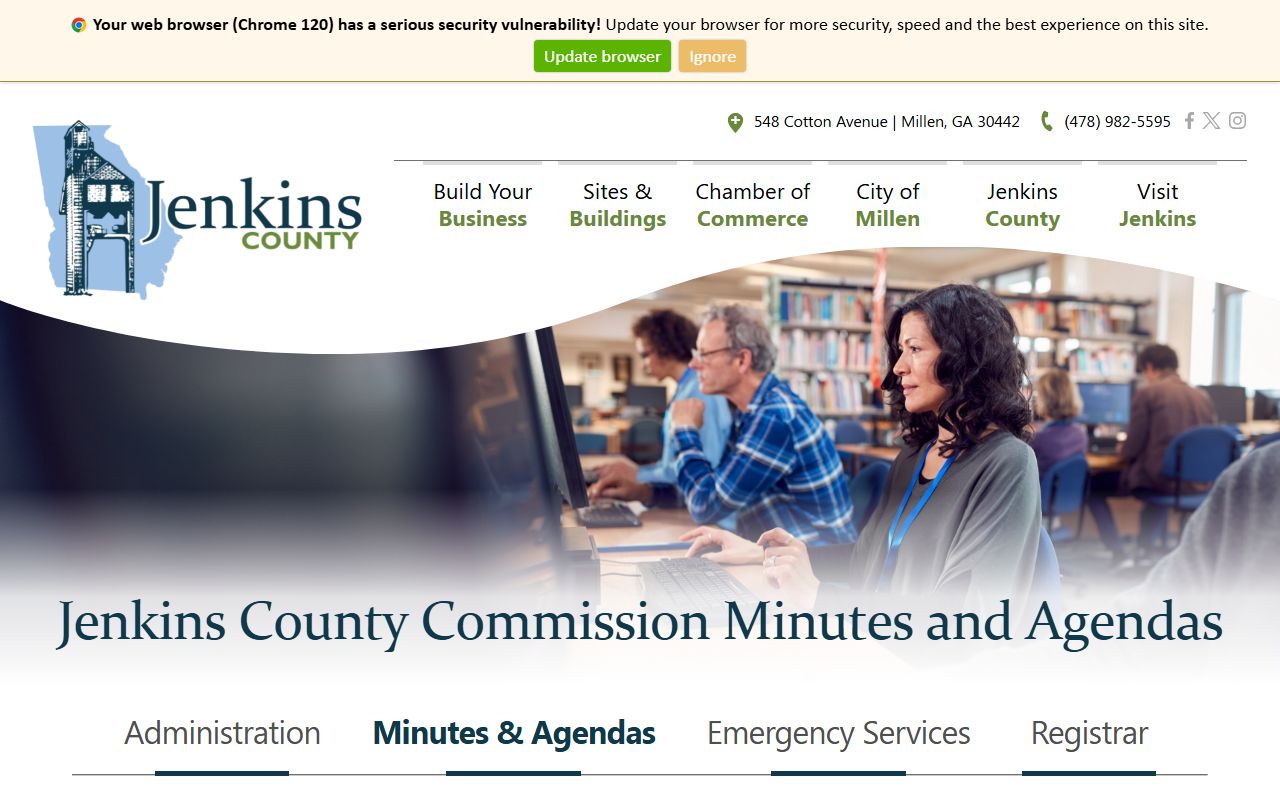 Jenkins County jail mugshots open records request source